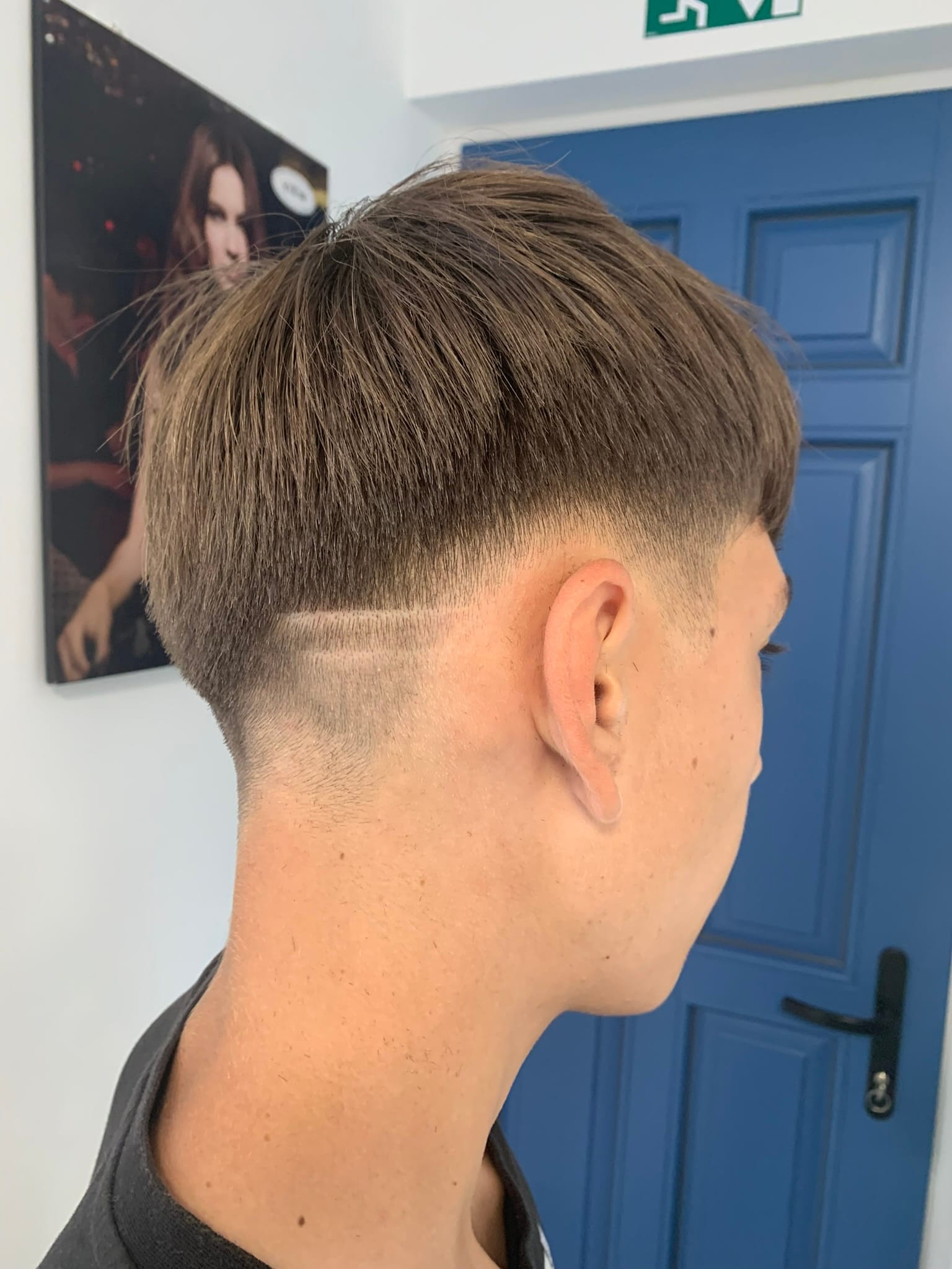 Pánsky fade strih